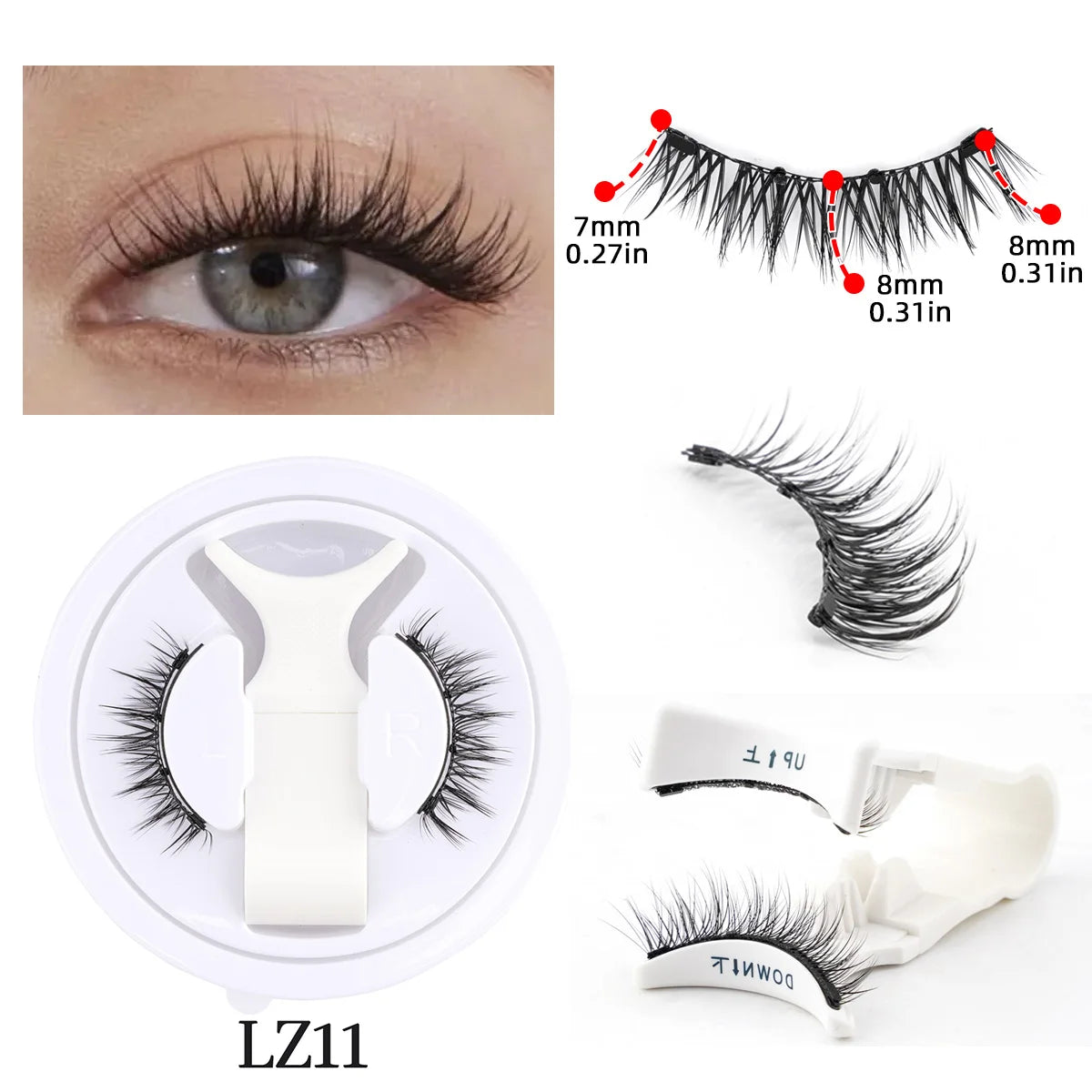 Hot Magnetic Eyelashes Set