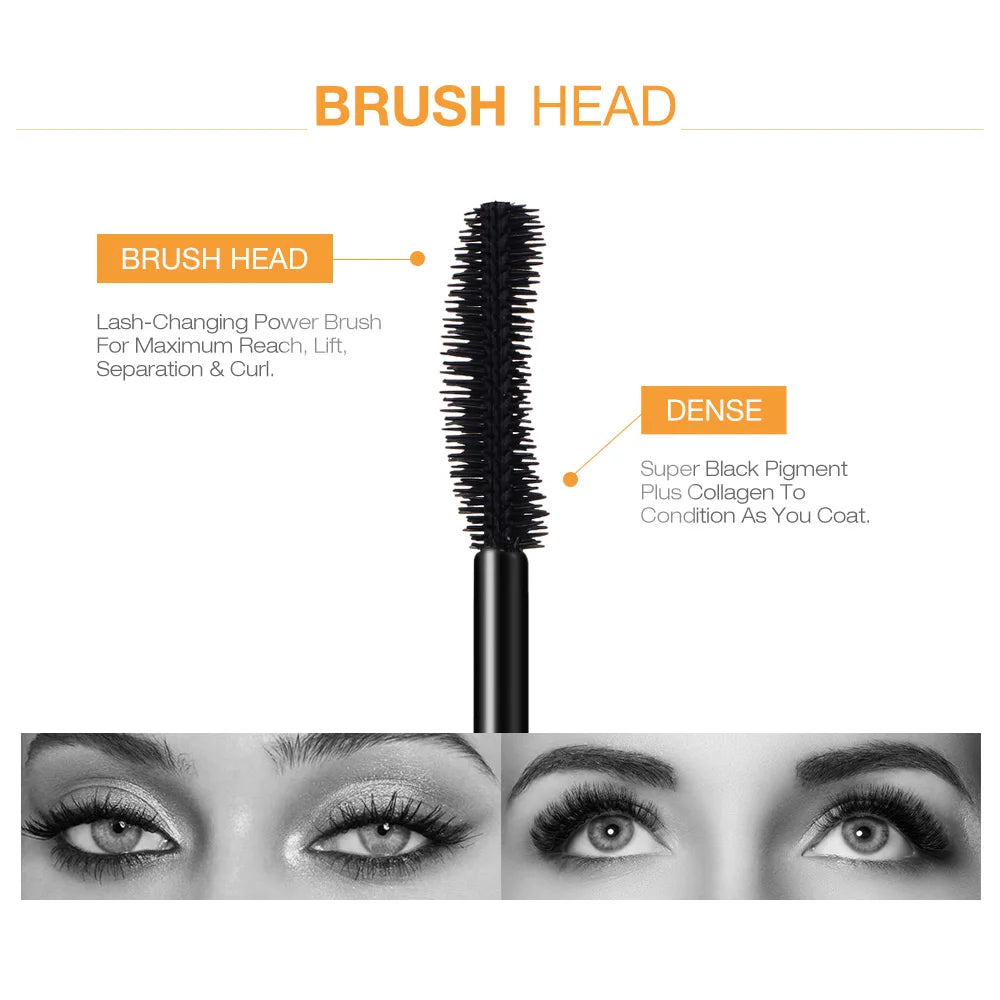 3D Mascara Lengthening Black Lash Eyelash Extension Eye Lashes