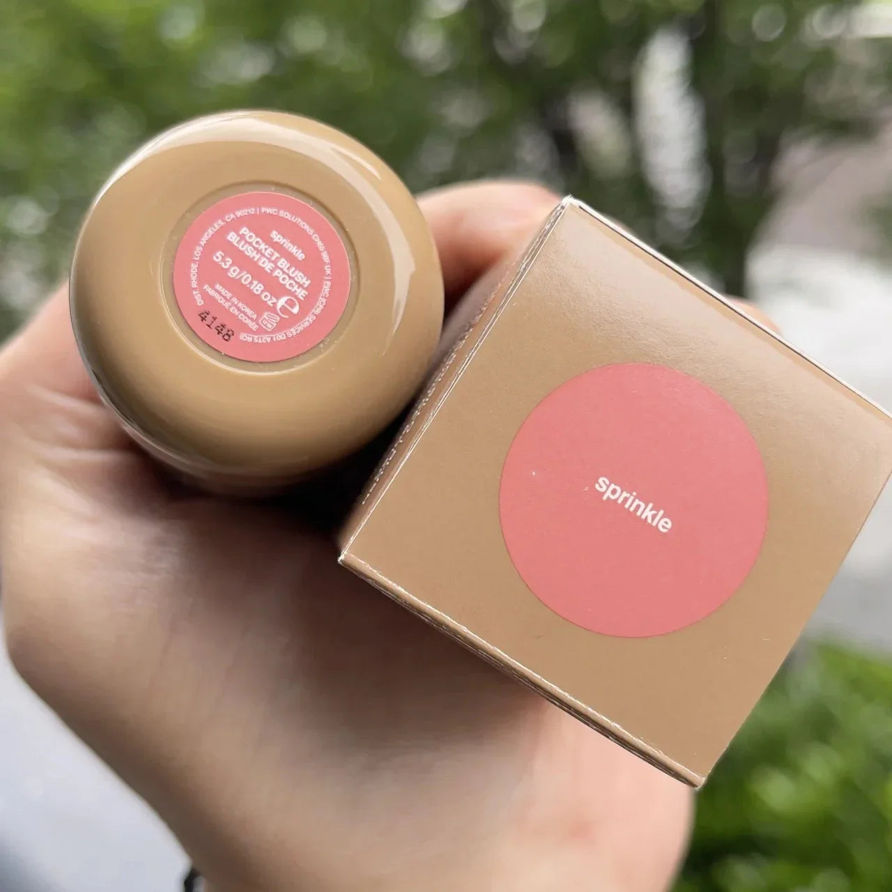 Rhode Pocket Blush Stick Lip And Cheek Hydrating Stick